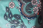 Vera Bradley Plush Throw Blanket In "fan Flowers" 50 X 80. Fixed Price $12.75.