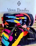 Vera Bradley Throw Blanket Butterfly Flutter Breast Cancer Awareness Rare Nwt. Fixed Price $149.50.
