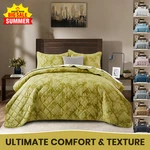 Velvet Bedspread Soft Reversible Lightweight Quilt Breathable Summer Coverlet. Fixed Price $33.99.
