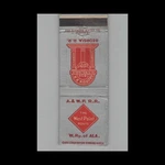 Matchbook Cover Railroad Route Atlanta & #5. Fixed Price $6.95.