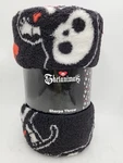 New Skelanimals Sherpa Throw Blanket 60" X 80". Fixed Price $59.99.
