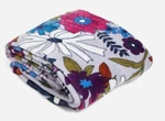 Nwt Vera Bradley Fleece Blanket Throw 80"X50" R:79$ Bengal Lily Floral Purple. Fixed Price $29.99.