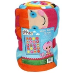 Lalaloopsy Throw Blanket Micro Raschel Plush Fleece Pink 50" X 60". Fixed Price $11.99.