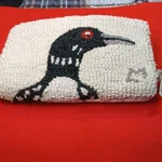 Chandler 4 Corners Loon Wool Rectangular Decorative Throw Pillow 8X12IN. Fixed Price $17.79.