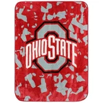 Ohio State Buckeyes Huge Soft Plush Throw Blanket, 86" X 63". Fixed Price $44.95.