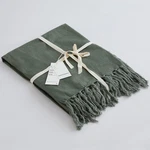 Simple&opulence Boho Linen Throw Blanket For Bed, Couch, 50 X70 Pre. Fixed Price $73.88.