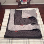 Alptrek Outdoor Adventure Blanket 70" X 60" Black/silver Washable Camping Clean. Fixed Price $28.50.
