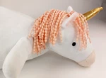 Pillowfort Unicorn Weighted Plush & Hooded Blanket Lot 20" 3LB 40X50". Fixed Price $35.47.