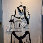 Stormtrooper Star Wars Snuggie One Size Fits Most Adults Disney Blanket 54"X71". Fixed Price $22.00.