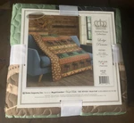 Nwt Virah Bella Quilted Throw - Lodge Preserve 50X60 Rustic Lake Cabin Decor. Fixed Price $16.99.