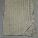 Ntbay Ivory Cable Knit Throw Blanket 30X42. Fixed Price $24.56.