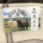 Nz New Zealand Black Fleece Wool Blanket Throw /b. Fixed Price $100.00.