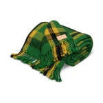 Ritzy Sorin Plaid 100% Wool Blanket - Bright Green 60 X 80 Inches. Fixed Price $191.25.