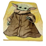 Star Wars Grogu Kids Blanket Fleece Baby Yoda Tan Green Toddler The Northwest Co. Fixed Price $15.20.