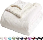 LBRO2M Sherpa Fleece Bed Blanket King Size Super Soft Plush Warm Cozy Fluffy Mic. Fixed Price $111.79.