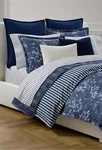 Ralph Lauren Caterina Reversible 3-PC Comforter Set Queen Navy Multi $420 Cotton. Fixed Price $140.00.