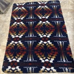 Pendleton Sherpa Fleece Throw Legend Lake Navy 50" X 70". Fixed Price $50.00.