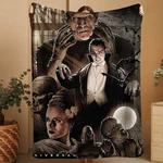 Horror Movie Blanket - Universal Monsters Fleece Twin Duvet / Throw. Fixed Price $68.46.