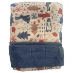 Cuddle Duds Arctic Animals Faux Fur & Microplush Fleece Throw Blanket, 50X60. Fixed Price $40.88.