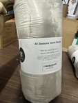 All Seasons Velvet Blanket Twin Beige 100% Premium Polyester 90X66 Bedroom. Fixed Price $20.00.