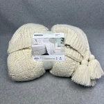 Sonoma 50"X60" Chunky Cable Knit Throw Blanket, New. Fixed Price $60.00.