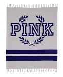Victoria's Secret Pink Logo Grey Boyfriend Blanket Brand New Never Been Used!. Fixed Price $37.99.