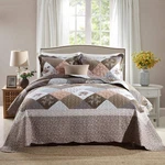 Honeilife Quilt Set - 3 Piece Microfiber Reversible Bedspreads Patchwork Cove.... Fixed Price $54.95.