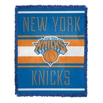 Northwest Nba New York Knicks Nose Tackle Woven Jacquard Throw Blanket. Fixed Price $49.99.