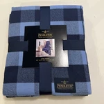Lot OF2 Pendleton Home Collection Rob Roy Luxe Throw Blanket 50X70 Blue Plaidnew. Fixed Price $125.00.