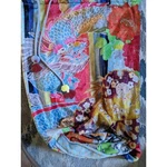 Johnny Was One Shoulder Bag Drawstring Cinch Asian Dragon Chinese. Fixed Price $55.00.
