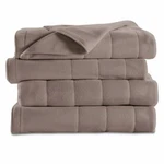 Sunbeam Heated Blanket 5 Settings, Quilted Fleece, Mushroom, Full - Bs.... Fixed Price $49.87.
