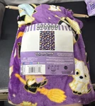 Purple Sanrio Hello Kitty And Friends "halloween Gold" Silk Plush Throw - Nwt. Fixed Price $40.00.