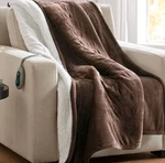 Beautyrest Heated Blanket, Electric Throw, Soft, Warm, Reversible Plush -. Fixed Price $37.99.