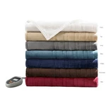 Beautyrest Heated Microlight To Berber Blanket - Queen. Fixed Price $217.00.
