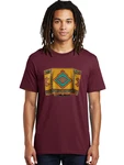 Western-style-saddle-blanket Mens Graphic Tee, 100% Cotton, Casual Summer Wear. Fixed Price $28.00.