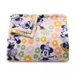 Minnie Mouse Oversized Plush Throw Blanket Floral Purple 5 X 6 The Big One Nwt. Fixed Price $16.00.