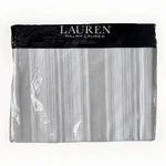 Ralph Lauren White Gray Blanket Striped Grey Carolyne Full Queen Bed New. Fixed Price $88.00.