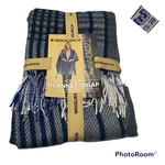 Woolrich Cozy Blanket Wrap Super Soft Travel Friendly Lightweight Blue Gray New. Fixed Price $35.99.