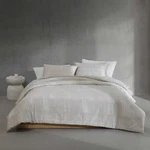 Calvin Klein Duvet Set Cotton Bedding + Matching Shams Textural Rib Beige, King. Fixed Price $99.00.