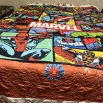 Marvel Classic Superheroes Retro Style Ultra Soft Fleece Blanket 56 X60 *new*. Fixed Price $14.55.
