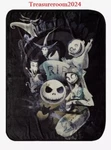 Disney Nightmare Before Christmas Tombstone 46" X 60" Lightweight Throw Blanket. Fixed Price $9.87.