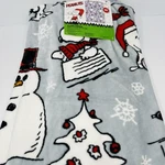 Peanuts Snoopy Woodstock Throw Blanket 50"X70 Christmas Snowman Ice Skating New. Fixed Price $40.17.