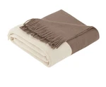 Ink+ivy Stockholm Color Block Faux Cashmere Throw Blanket 50''X60'' Cream/taupe. Fixed Price $32.99.