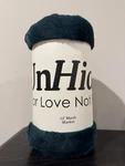 Unhide Lil' Marsh Faux Fur Blanket 50 60 In Emerald Polyester. Fixed Price $30.00.
