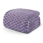 Exclusivo Mezcla King Size Fleece Blanket For Bed, 90X104 Inches Stylish Jacq.... Fixed Price $47.35.