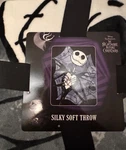 Disney Nightmare Before Christmas Throw Tim Burtons Jack Skellington 46X60 Nwt. Fixed Price $22.50.