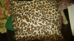 Animal Print Leopard Snuggie 100% Polyester Size 71" X 54". Fixed Price $19.99.