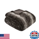 Madison Park Zuri Oversized Faux Fur Throw Blanket - Soft Plush Animal Print 60X. Fixed Price $45.96.