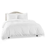 Clara Clark Duvet Cover Ultra Soft Double Brushed Microfiber - Full, White. Fixed Price $34.38.
