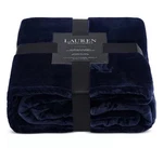 Lauren Ralph Micromink Plush Blanket, Twin, Blue, New!!. Fixed Price $58.00.
